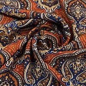 Материалы для творчества handmade. Livemaster - original item Fabric: Viscose crepe in oriental style.. Handmade.