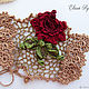 Schemes for knitting: Irish lace Bracelet. Knitting patterns. 'Irish lace'  Elena. My Livemaster. Фото №4