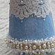 New year's set ' Blue shabby'. Interior elements. beautifulcrafts. My Livemaster. Фото №5