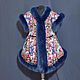 A vest made of a scarf 'Memory of summer'. Vests. National Brand. My Livemaster. Фото №4