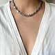 Бусы из гематита. Ожерелье из гематита. Чокер. 4NADYA Jewelry. Интернет-магазин Ярмарка Мастеров.  Фото №2