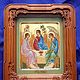 Openwork frame made of ash, Icons, St. Petersburg,  Фото №1