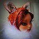 fox. art doll. ooak, Dolls, Komsomolsk-on-Amur,  Фото №1