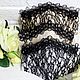Lace face protection mask black Mask with lace edge. Protective masks. Beaded jewelry by Mariya Klishina. Online shopping on My Livemaster.  Фото №2