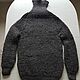Wool grey sweater, Mens sweaters, Moscow,  Фото №1