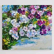 Картины и панно handmade. Livemaster - original item Painting flowers with oil paints. Handmade.