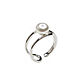 Natural Pearl Ring, Pearl silver ring gift. Rings. Irina Moro. My Livemaster. Фото №4