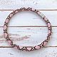 Pink Python bead harness. Necklace. Natalya | Handmade jewelry  |. My Livemaster. Фото №4