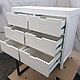 Chest of drawers in the loft style ' White'. Dressers. easyloft48. Online shopping on My Livemaster.  Фото №2