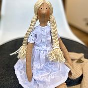 Куклы и игрушки handmade. Livemaster - original item Blonde Lolita - Tilda doll. Handmade.