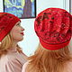  Hat felted feminine. Caps. Felt the world. Online shopping on My Livemaster.  Фото №2
