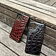 Order Crocodile Leather iPhone Cases. exotiqpython. Livemaster. . Case Фото №3