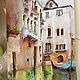 Venice Pastel Painting (green, brick, white, architecture). Pictures. Pastelena. My Livemaster. Фото №5