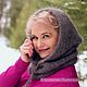 Капор - капюшон из козьего пуха  " КапюшоноFF", Капюшоны, Урюпинск,  Фото №1