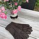 Men's gloves, kid leather, Europe, Vintage clothing, Arnhem,  Фото №1