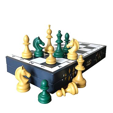 Шарф от Drops Design для мужчин, с узором «Шахматы». Описание и схема