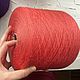 100% меринос Zegna Baruffa art Cashwool 1500м пряжа лосось. Пряжа. 101Nitochka (Настя). Интернет-магазин Ярмарка Мастеров.  Фото №2