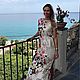 Платье «Флорис» из 100% шелка Blumarine -платье длинное, Платья, Санкт-Петербург,  Фото №1