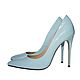 Zapatos de mujer 'Airy Blue' 11.5 cm SS'2017. Shoes. Anastasia Suvaryan обувь ручной работы. Online shopping on My Livemaster.  Фото №2