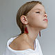 Transparent Resin Earrings Watermelon Earrings Fruit Berry Earrings For Children, Earrings, Taganrog,  Фото №1