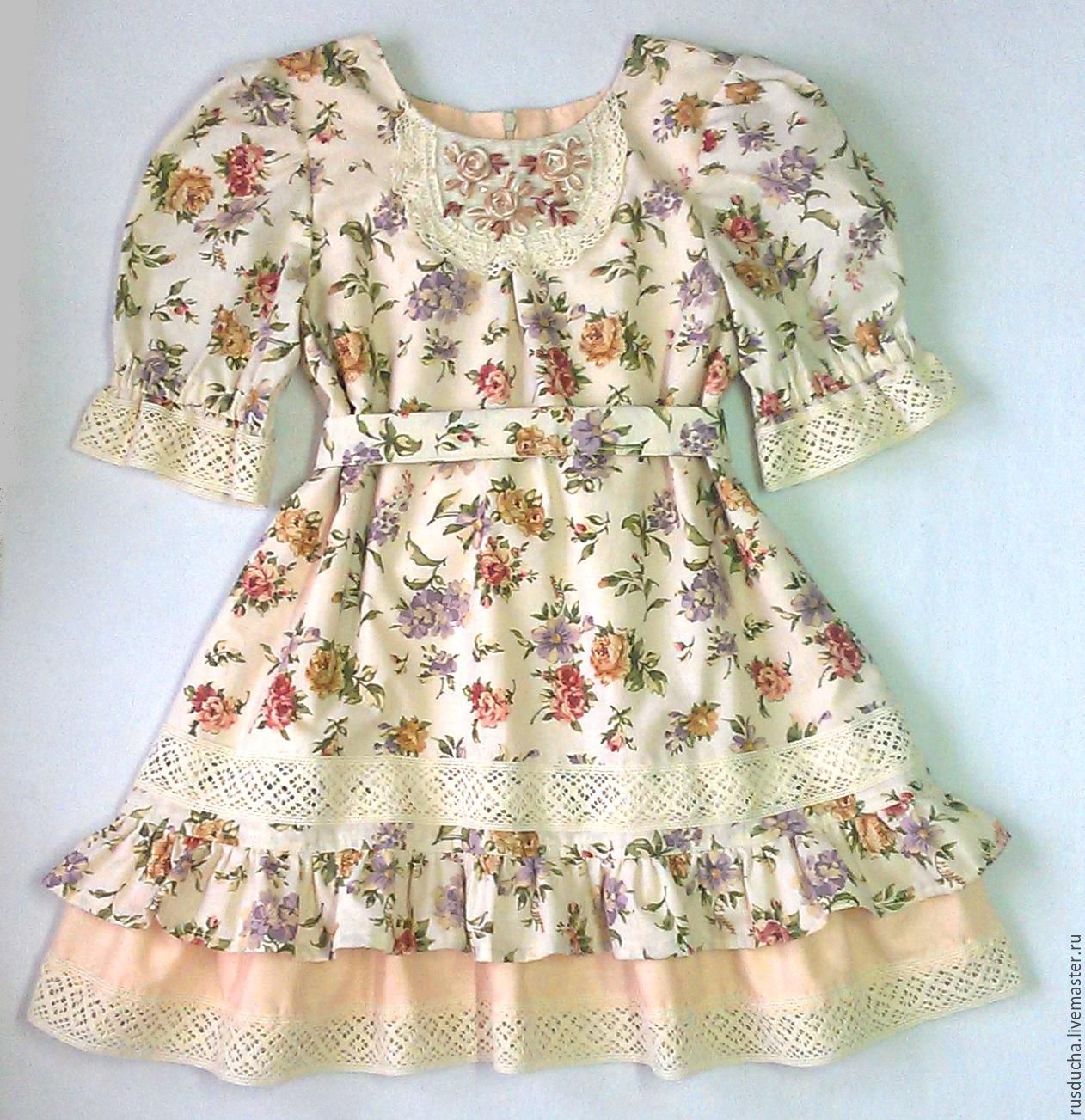 Винтажное детское платье