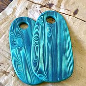 Посуда handmade. Livemaster - original item A set of 2 pieces Ocean wooden boards, for slicing, serving, serving. Handmade.