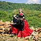 Цыганская юбка "Кассандра". Костюмы. Беляева Надежда (class-dance). Ярмарка Мастеров.  Фото №5