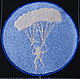 Нашивка патч Парашютный спорт эмблема Skydiving Подарок мужчине, Нашивки, Клин,  Фото №1