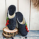 Currant felt Slippers for women felted from Merino wool, Slippers, Kazan,  Фото №1