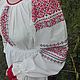 Traditional shirt with embroidery. Suits. MARUSYA-KUZBASS (Marusya-Kuzbass). My Livemaster. Фото №5