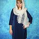 Lace wedding shawl,White scarf,Hand knit shawl,Warm wrap №56. Wraps. Oksana (superplatok). My Livemaster. Фото №4
