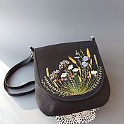 Сумки и аксессуары handmade. Livemaster - original item Crossbody bag with hand embroidery. Handmade.