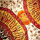 Batik scarf 'Rhythms of Africa' shawl batik, hand-painted on silk, Shawls, Yaroslavl,  Фото №1