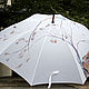 Paraguas pintado a mano de San Petersburgo, paraguas pintado a mano-bastón. Umbrellas. UmbrellaFineArt. Ярмарка Мастеров.  Фото №4