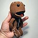 Sackboy Lbp. Мягкие игрушки. City-нити_161. Ярмарка Мастеров.  Фото №8