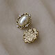 Серьги-гвоздики винтаж 1928 Jewelry жемчуг стиль Шанель. Серьги-пусеты. Винтажные сокровища. Ярмарка Мастеров.  Фото №8