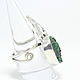 ADAI jewelry set with malachite and carborundum in silver (VIDEO). Jewelry Sets. Sunny Silver. My Livemaster. Фото №5