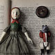 Little Red Riding Hood and Wolf. Ball-jointed doll. Julia Valeeva Toys. My Livemaster. Фото №4