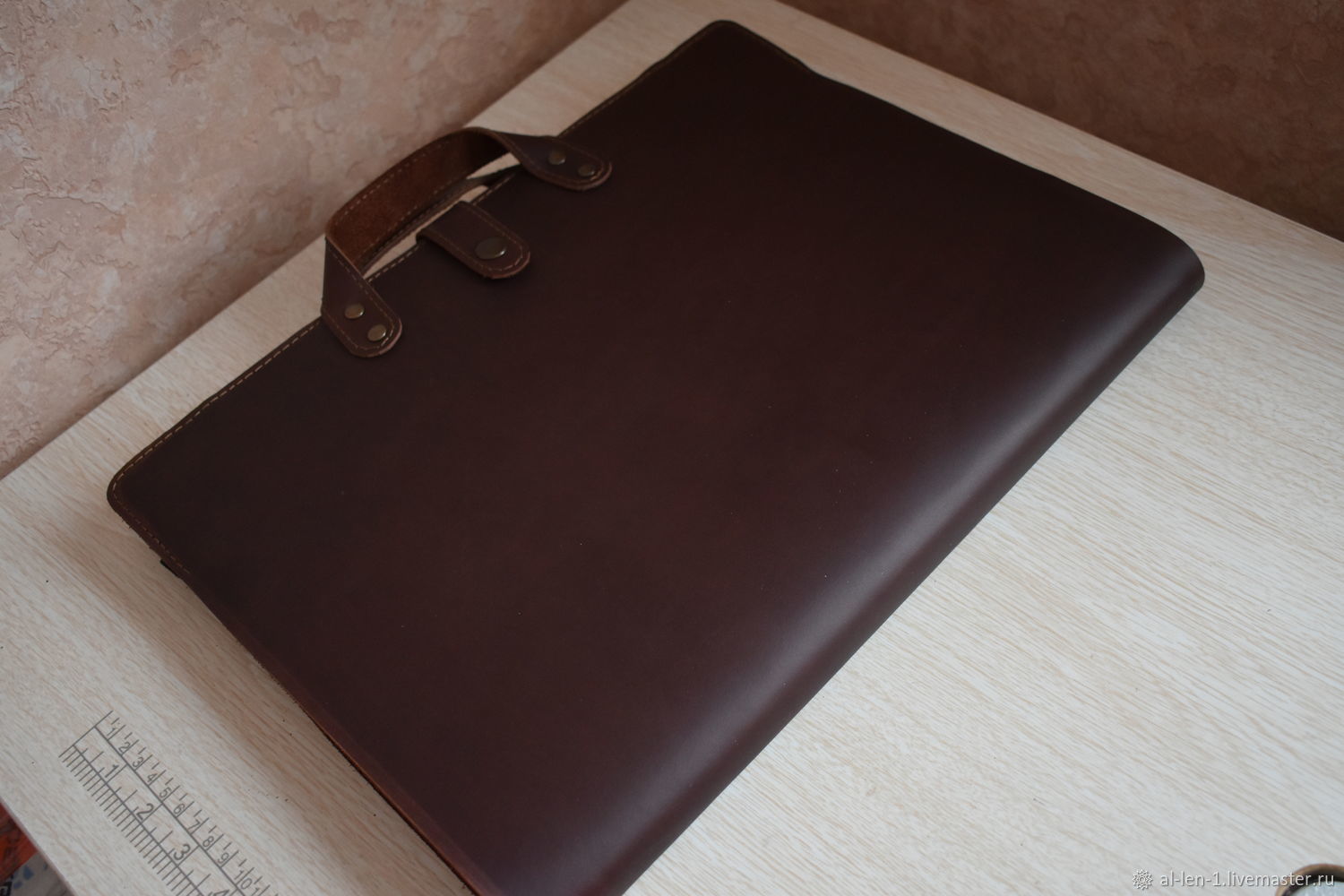 Кожаный чехол на ноутбук – заказать на Ярмарке Мастеров – O1VLKRU ...