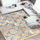  ковёр ручной работы из шкур коровы. Ковры для дома. luxury-patchwork. Интернет-магазин Ярмарка Мастеров.  Фото №2