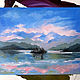 Painting lake 'Quiet Backwater'. Landscape oil, Pictures, Belgorod,  Фото №1