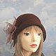 Wool hat " Iris". Hats1. FeltHouse (Irina). My Livemaster. Фото №5