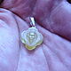 Order Amber cross with the Savior Not Made by Hands R-553. Amber shop (vazeikin). Livemaster. . Cross Фото №3