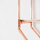Copper rack / shelf AL-T-002. Shelving. A.Loft Interiros. My Livemaster. Фото №4