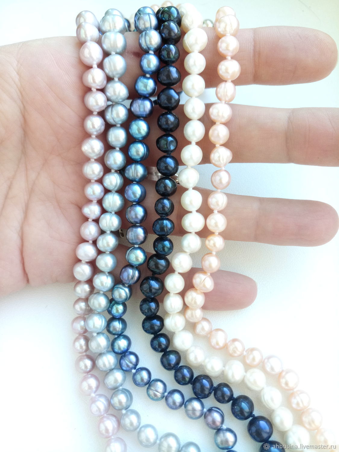 Жемчуг натуральный, мелкий купить в интернет-магазине Ярмарка Мастеров ...