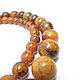 8 mm, 12 mm red Chrysocolla round beads. Beads1. Svetlana Waska Decoupage Decor. Online shopping on My Livemaster.  Фото №2
