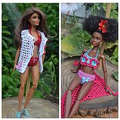 Куклы и игрушки handmade. Livemaster - original item A beach set for Barbie. 2 options.. Handmade.