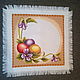  Napkin"Bright Holiday", Easter souvenirs, Moscow,  Фото №1