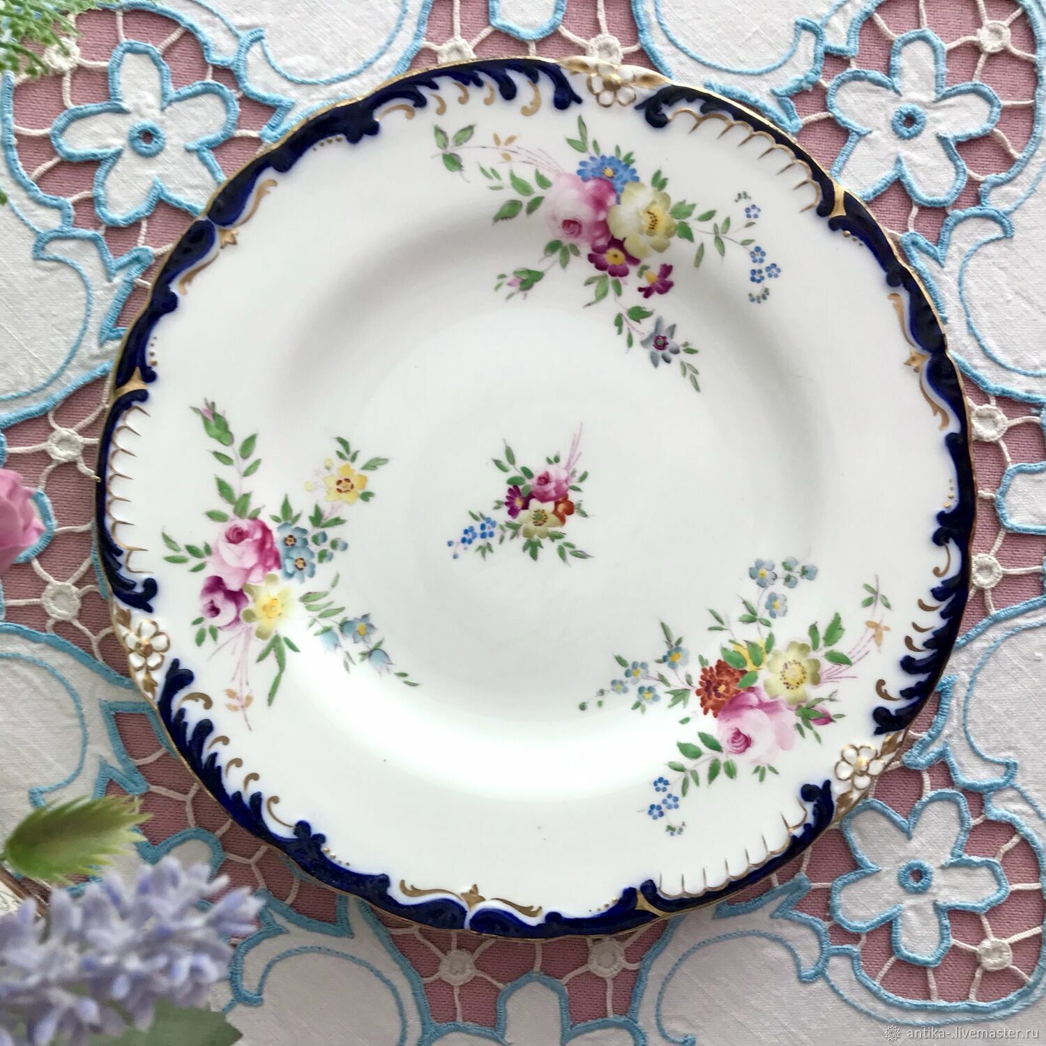 Винтаж: Тарелка антикварная Wedgwood, фарфор, Англия – купить онлайн на ...