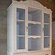 Буфет шкаф в стиле Прованс из массива кедра, Кухонная мебель, Турочак,  Фото №1